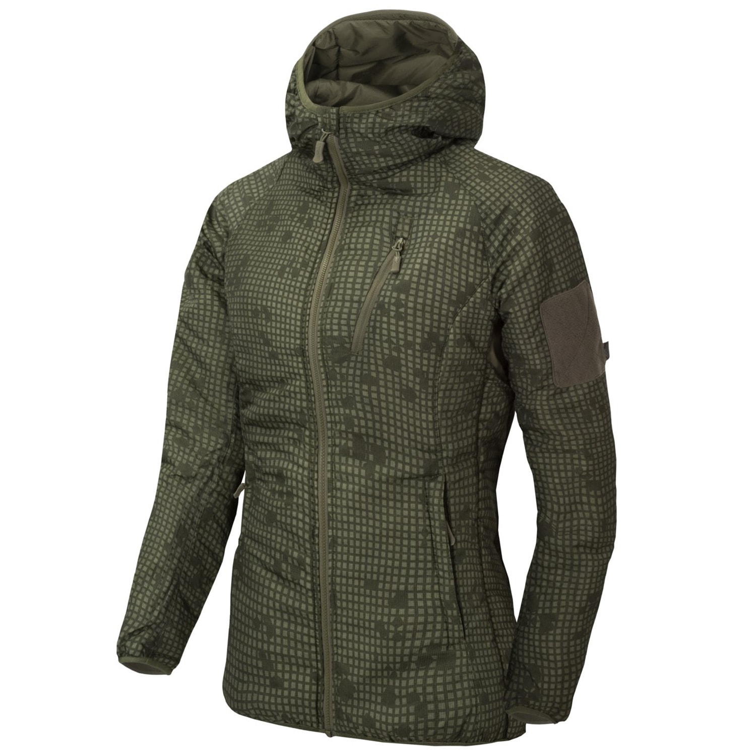 Helikon Wolfhound Hoodie Women's Jacket - Desert Night Camo