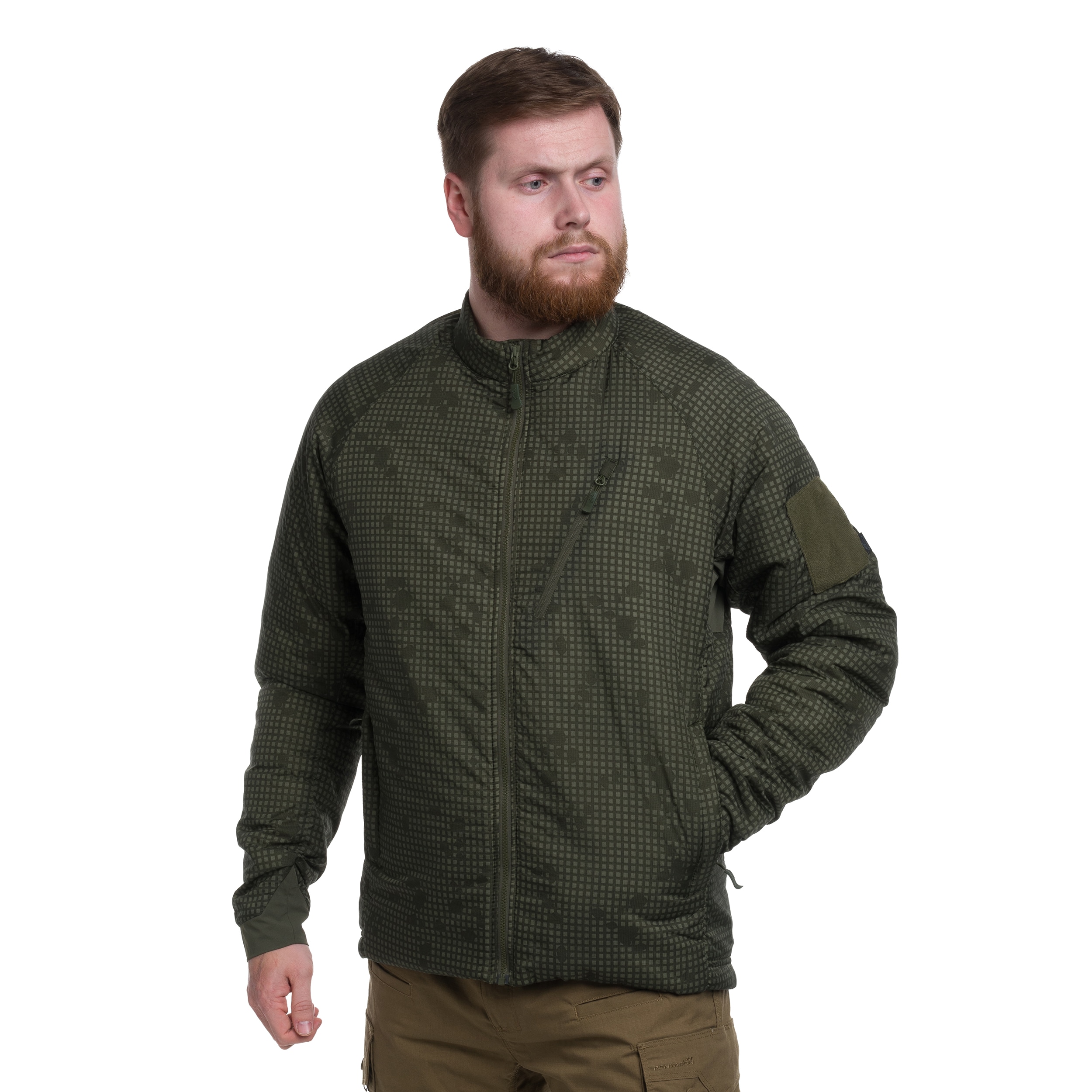 Helikon Wolfhound Climashield Apex Jacket - Desert Night Camo