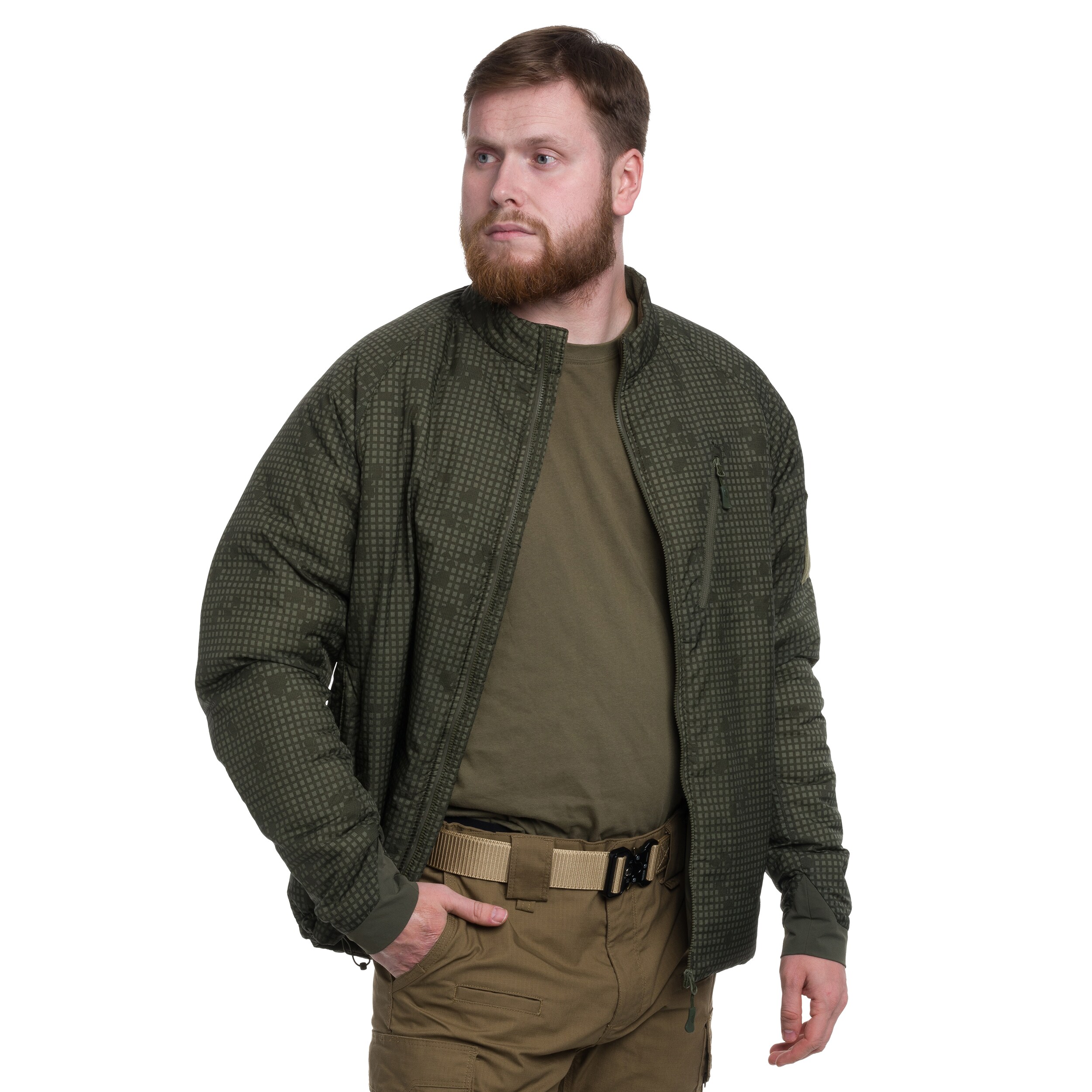 Helikon Wolfhound Climashield Apex Jacket - Desert Night Camo