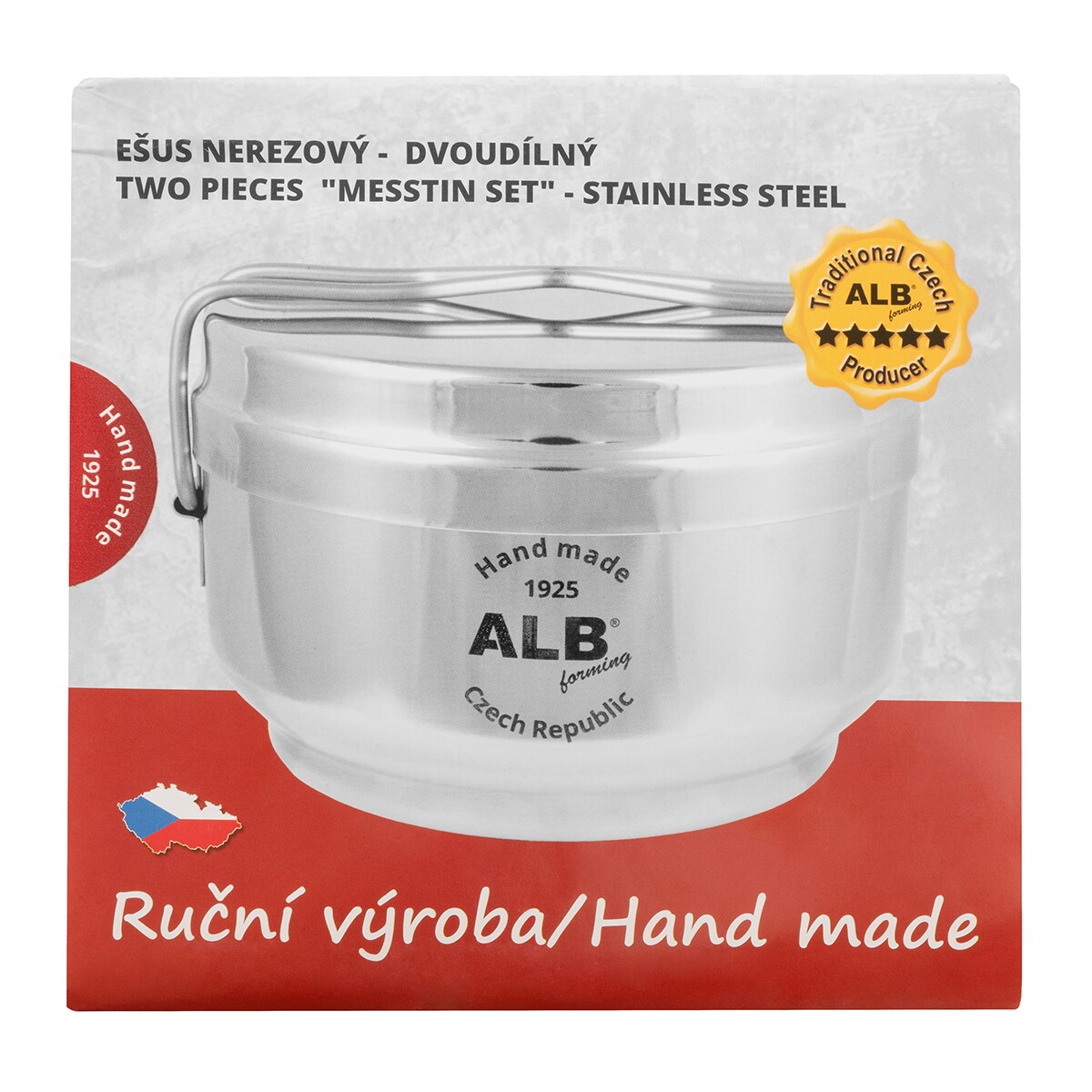 2-piece Canteen ALB stainless steel 