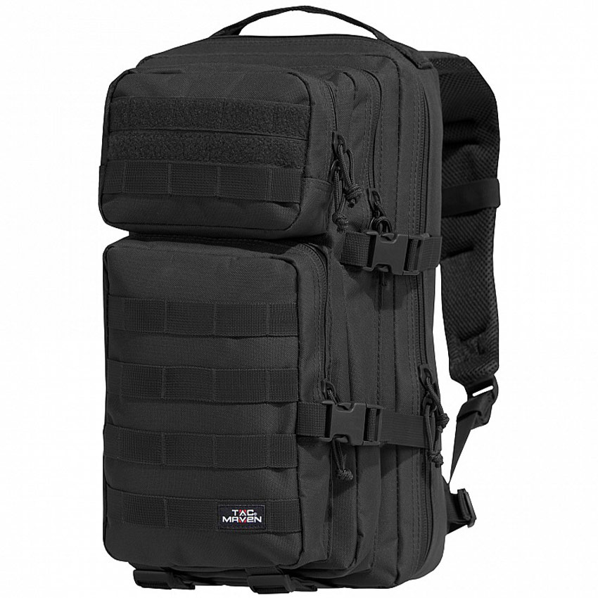 Small black tactical backpack on sale