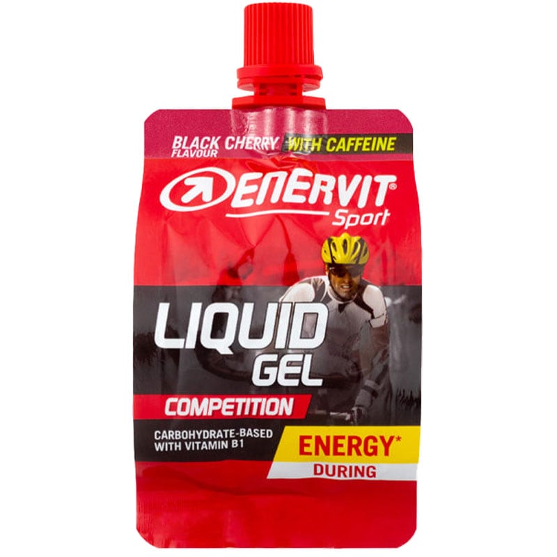 Enervit Sport Competition Concentrate 60 ml - Energy Gel - cherry with caffeine