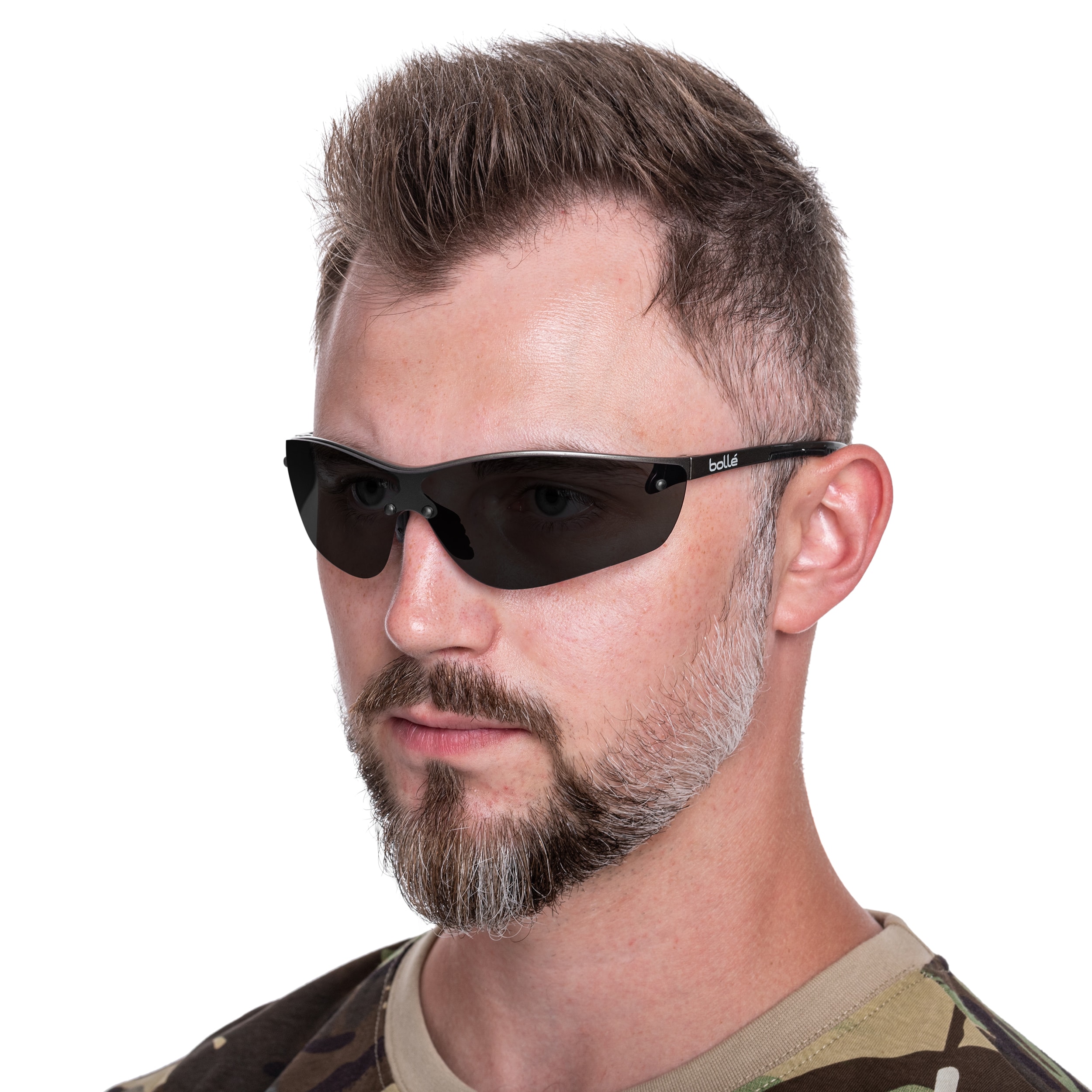 Bolle Silium+ tactical glasses - Smoke Platinum