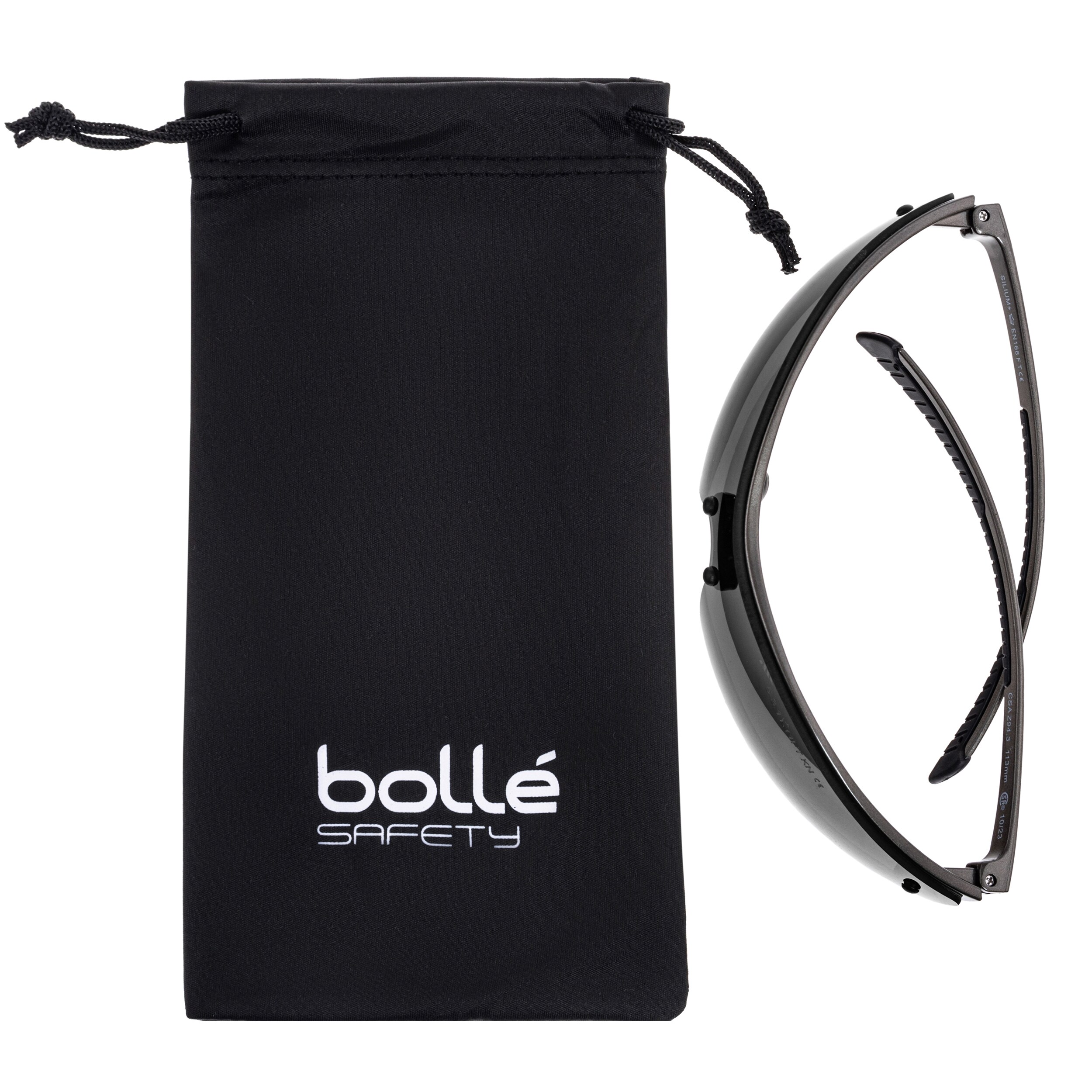 Bolle Silium+ tactical glasses - Smoke Platinum