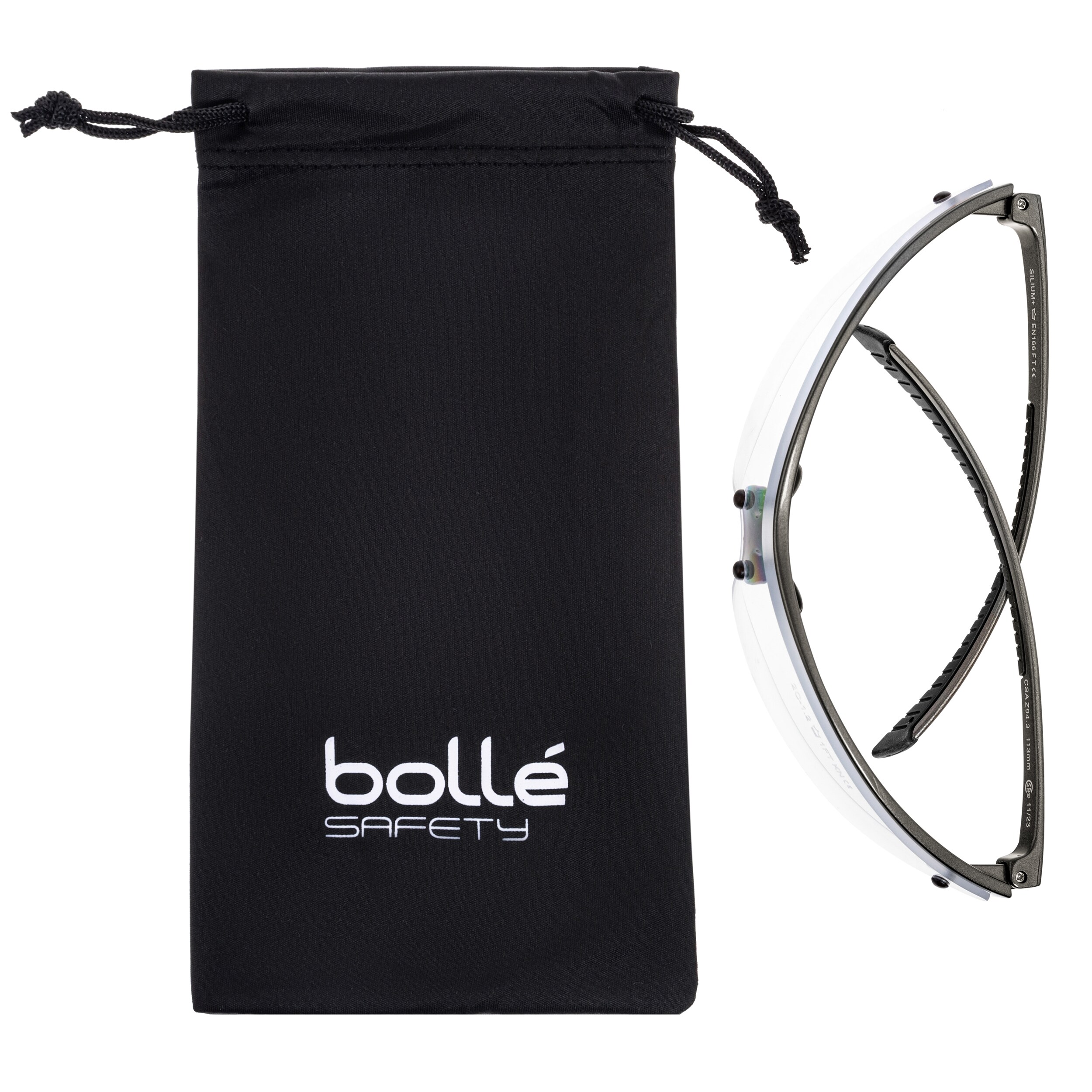 Bolle Silium+ tactical glasses - Clear Platinum