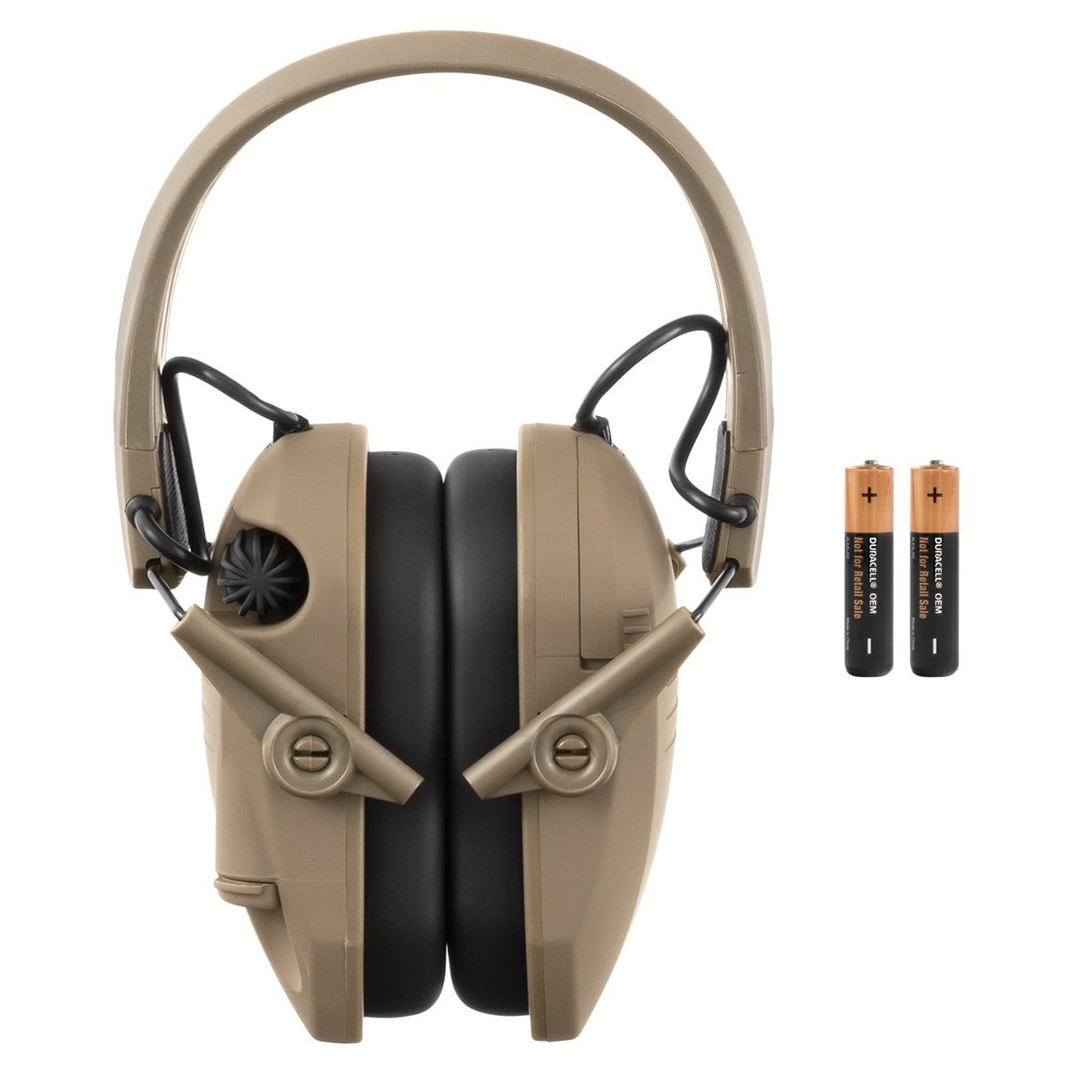 Walker's Razor Tacti-Grip Hearing Protectors - Flat Dark Earth