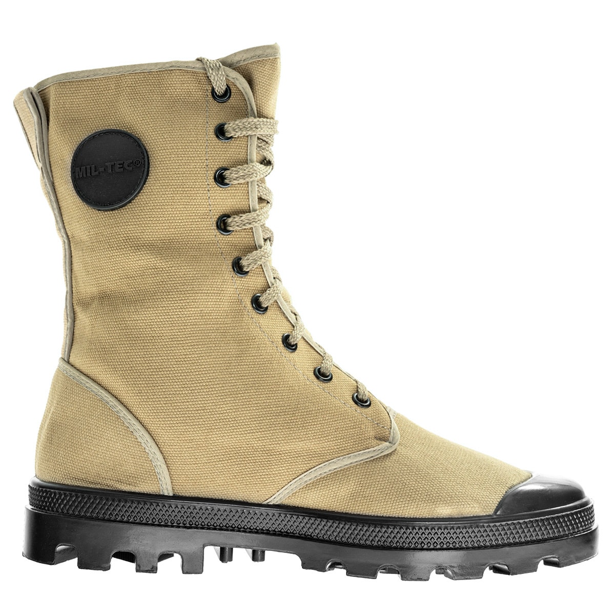 Mil-Tec Canvas Combat Boots - Olive