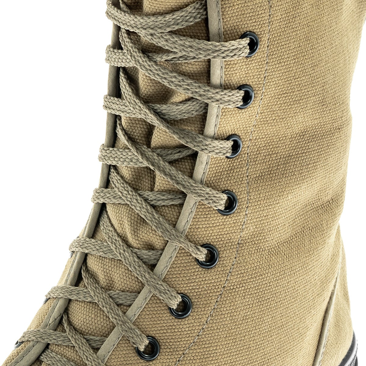 Mil-Tec Canvas Combat Boots - Olive