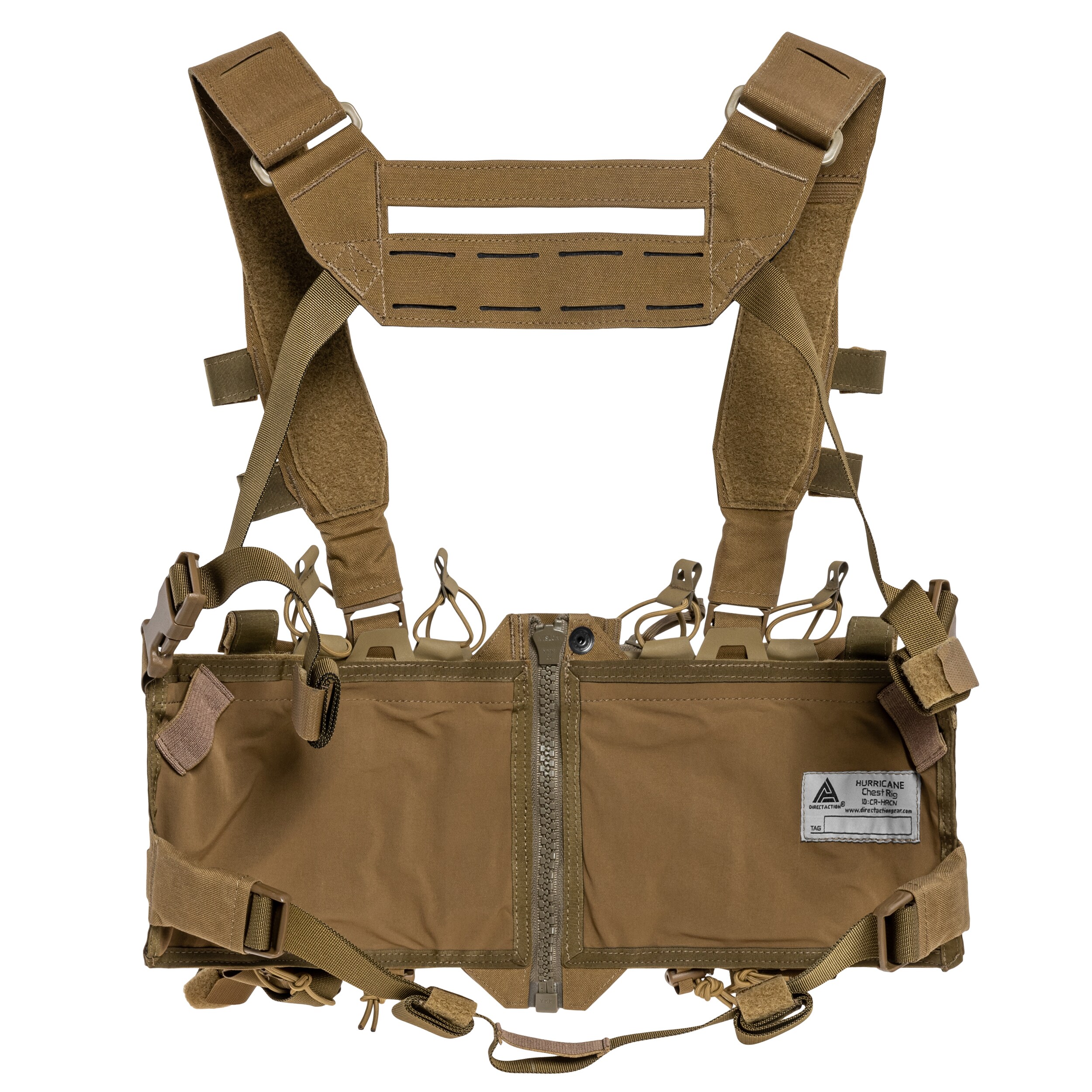 Direct Action Hurricane Hybrid Chest Rig Tactical Vest - Coyote Brown