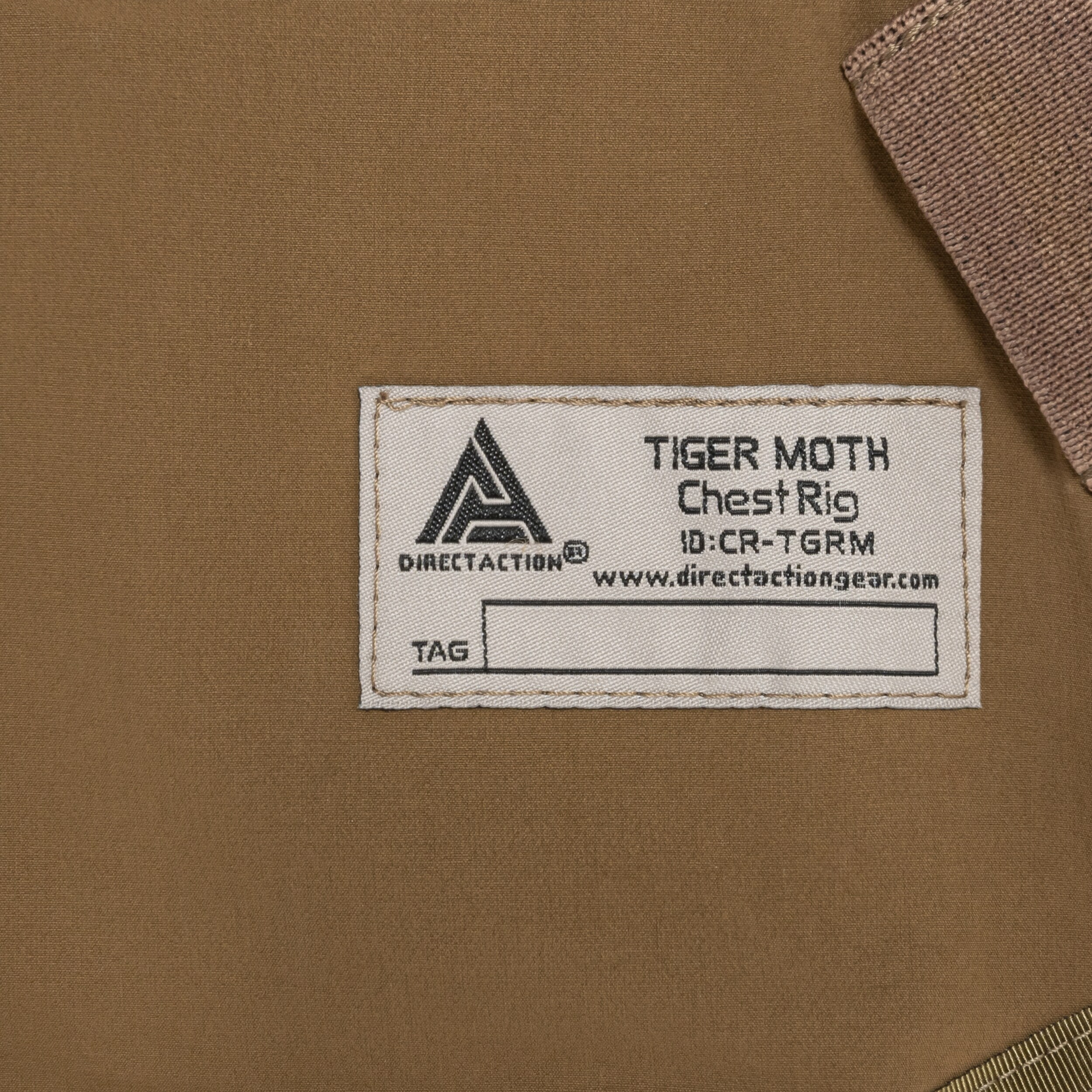 Direct Action Tiger Moth Chest Rig Tactical Vest - Coyote Brown