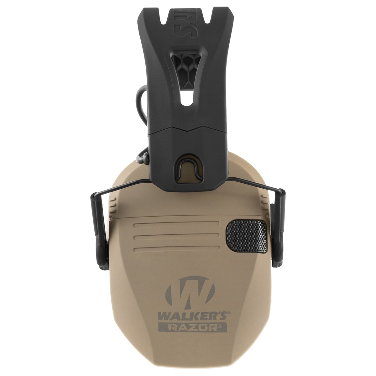 Walker's Razor Tacti-Grip Hearing Protectors - Flat Dark Earth/Black