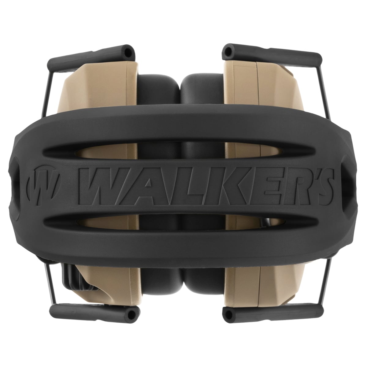 Walker's Razor Tacti-Grip Hearing Protectors - Flat Dark Earth/Black