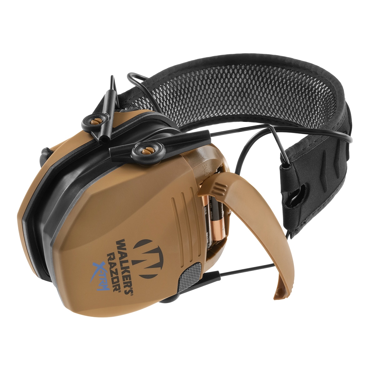 Walker's Razor X-TRM Hearing Protectors - Battle Brown