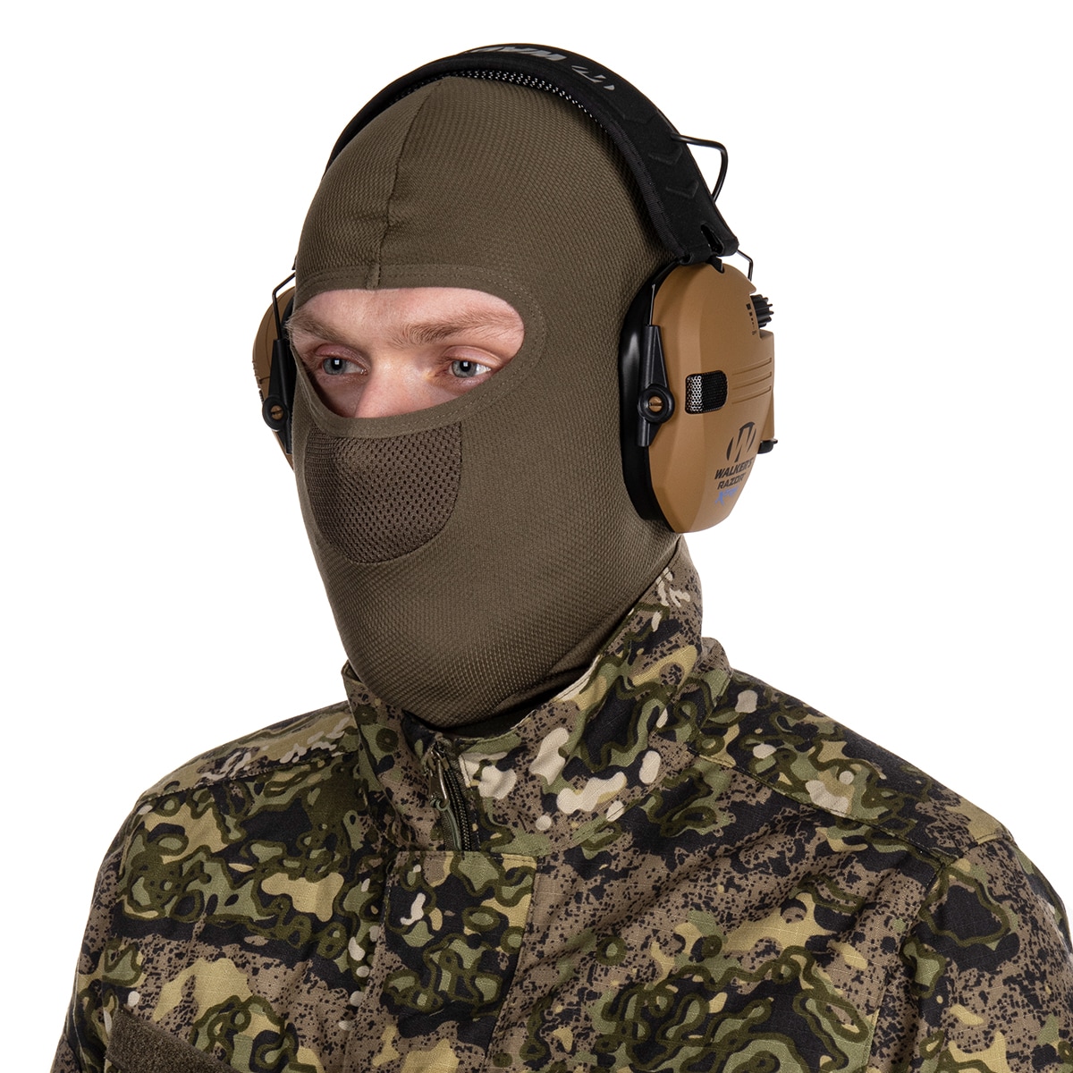 Walker's Razor X-TRM Hearing Protectors - Battle Brown