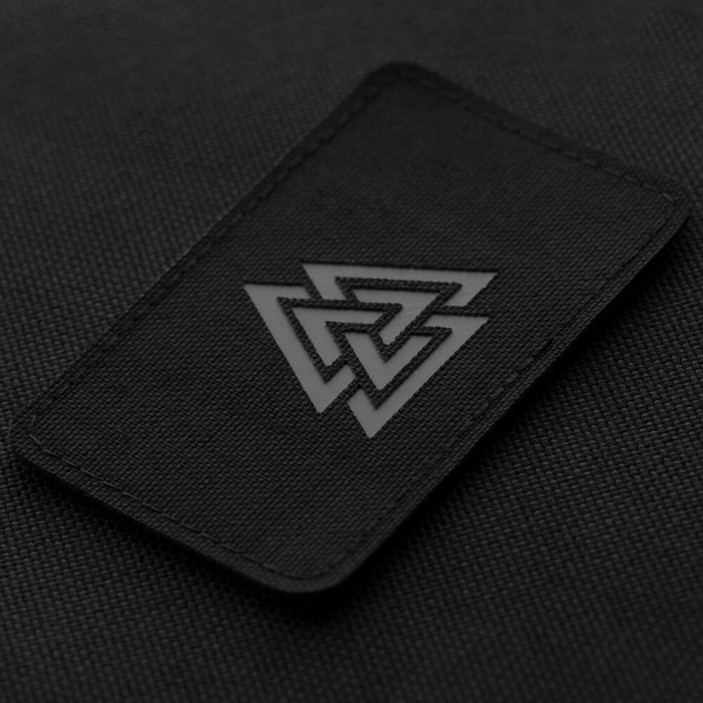 M-Tac Valknut Laser Cut Patch - Black / Gray