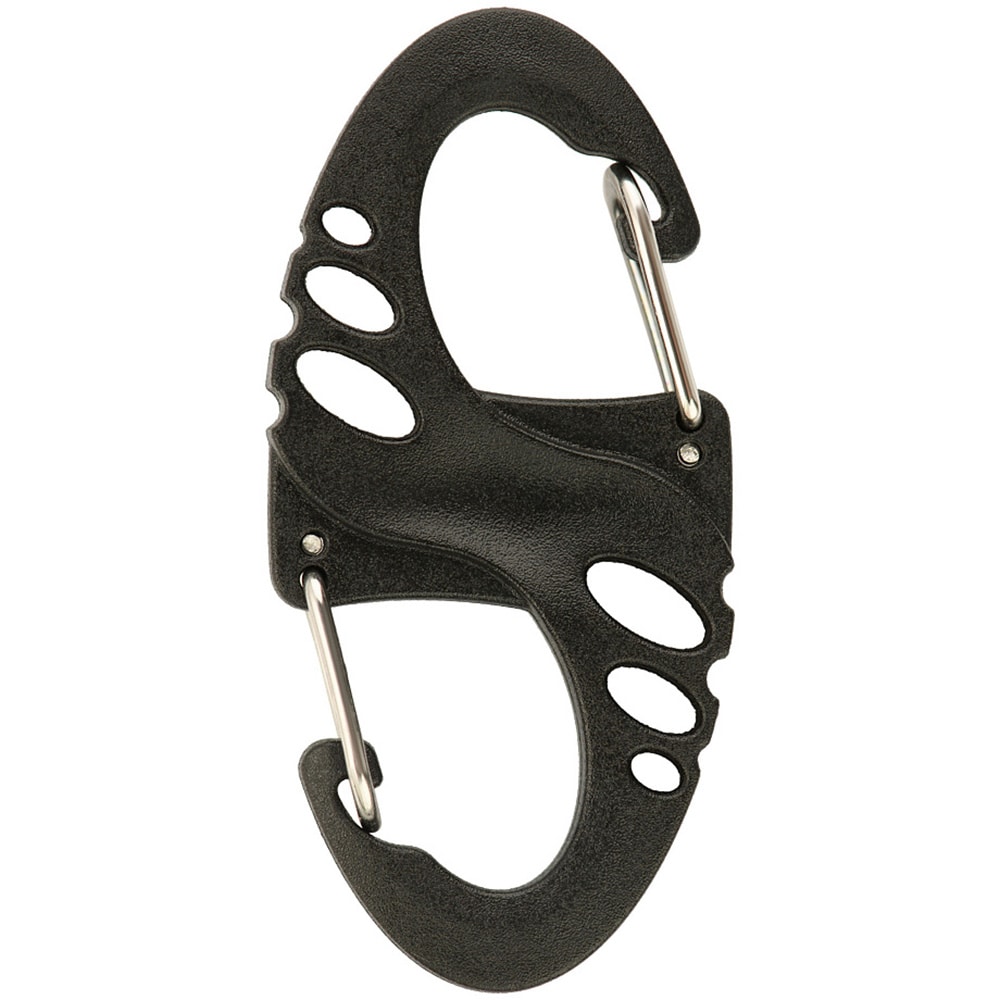 M-Tac Plastic S-Hook Carabiner Black 