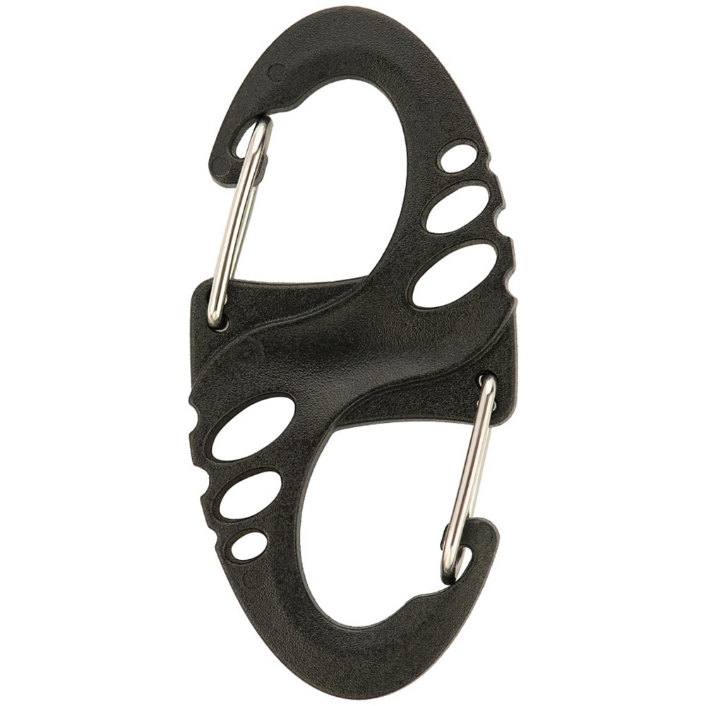 M-Tac Plastic S-Hook Carabiner Black 