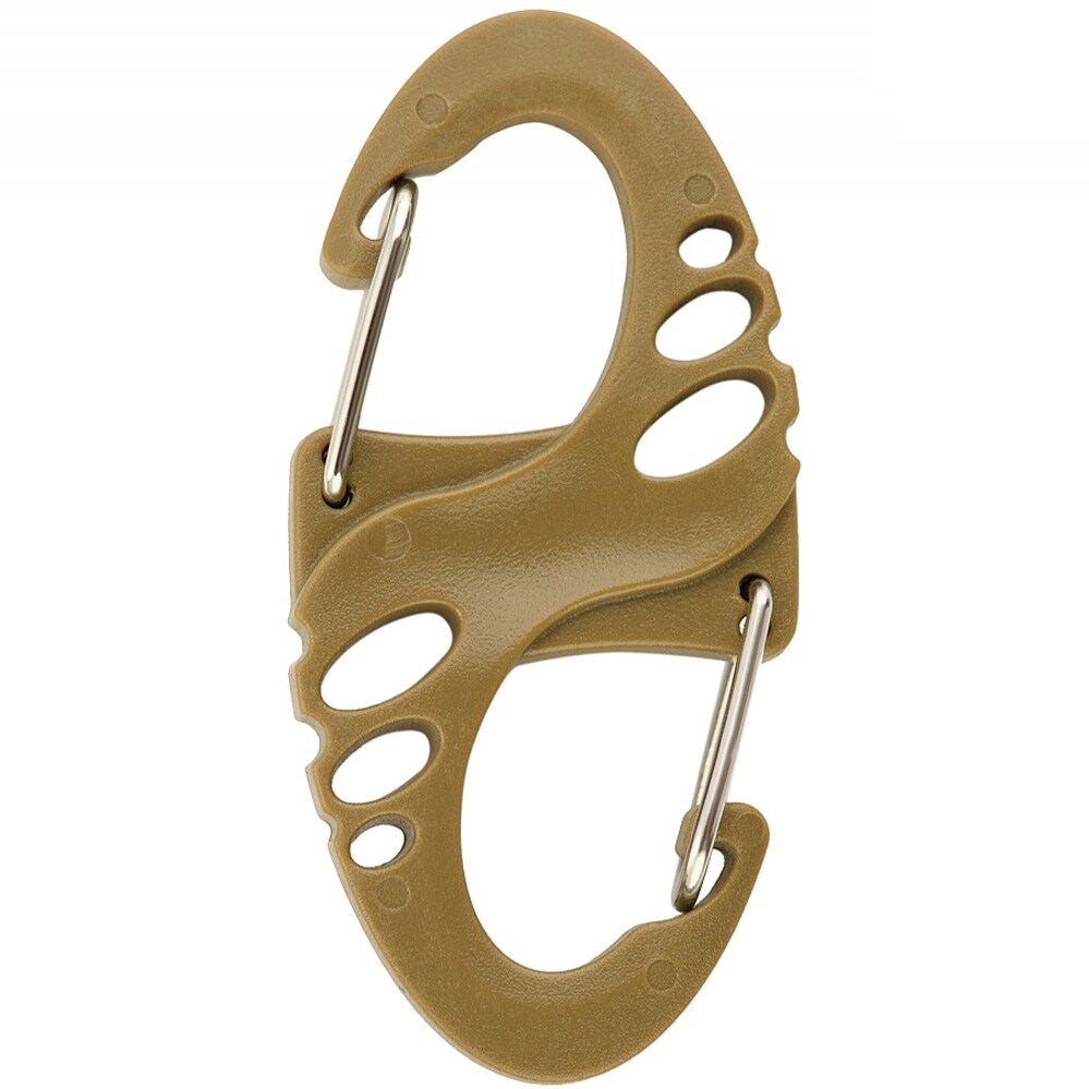 M-Tac Plastic S-Hook Carabiner Coyote 