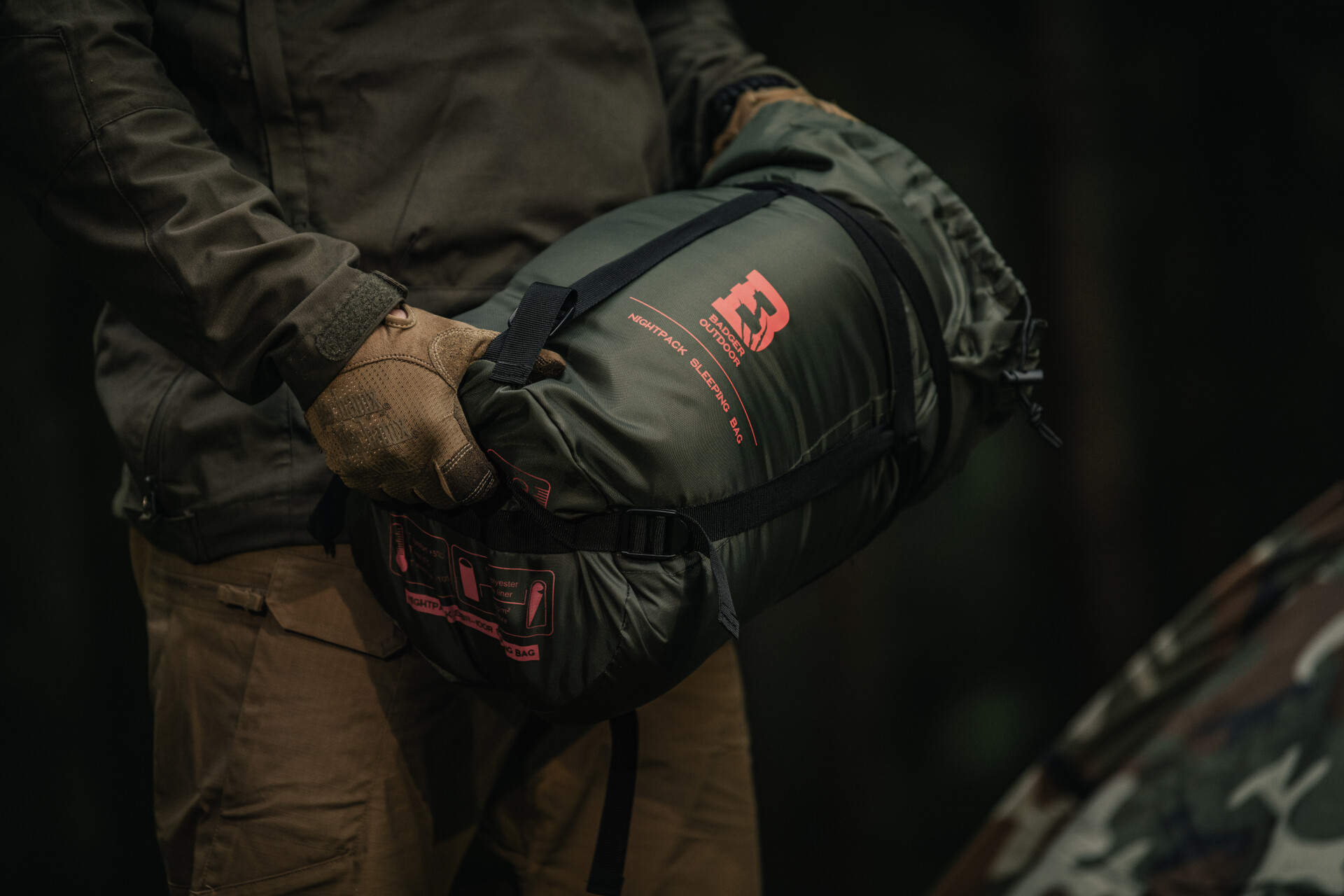 Badger Outdoor Nightpack sleeping bag 100R - Right