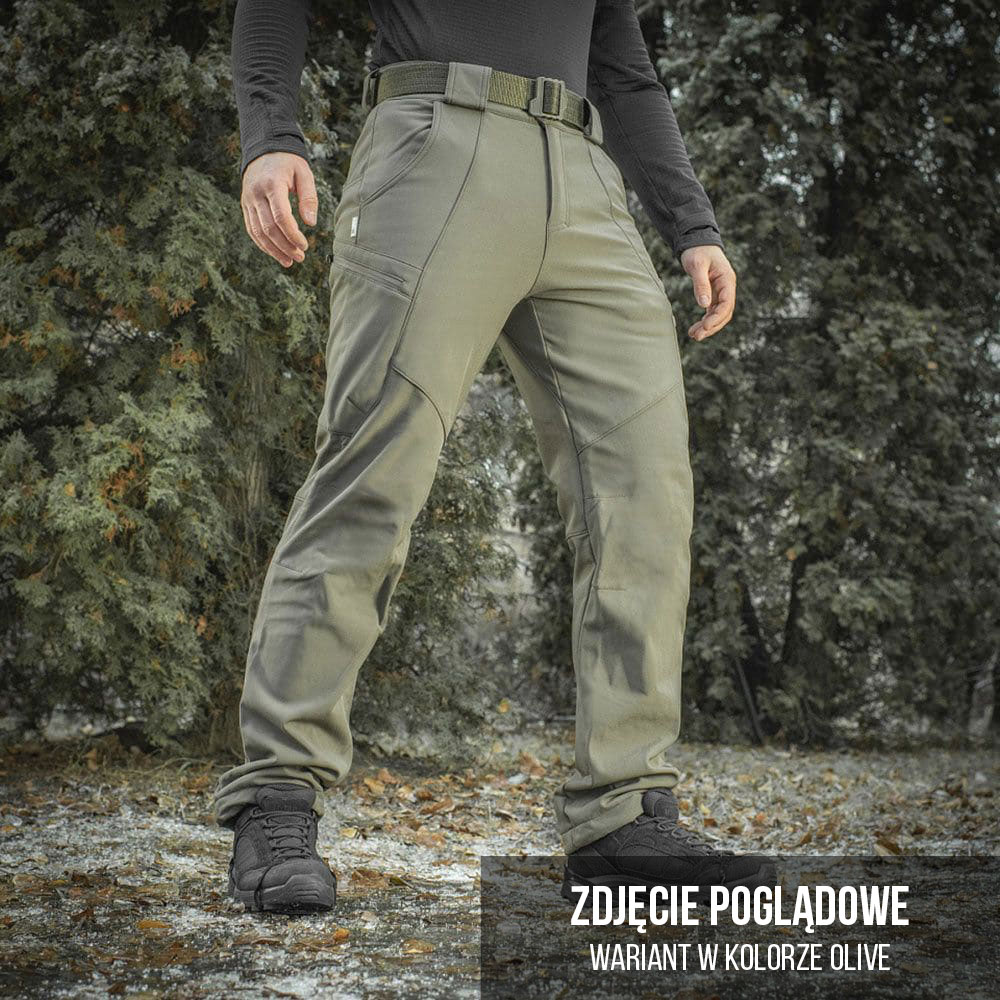 Pants M-Tac Softshell Winter- Dark Navy Blue