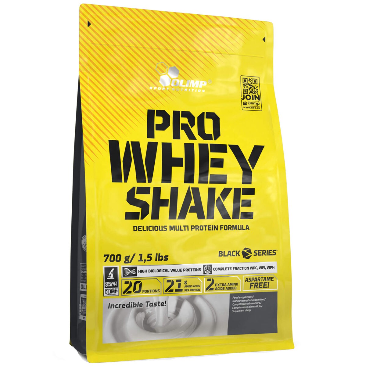 Olimp Sport Nutrition Pro Whey Shake protein supplement - 700 g - cookie with cream - dietary supplement