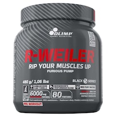 Olimp R-Weiler pre-workout dietary supplement 480 g - blueberry madnes