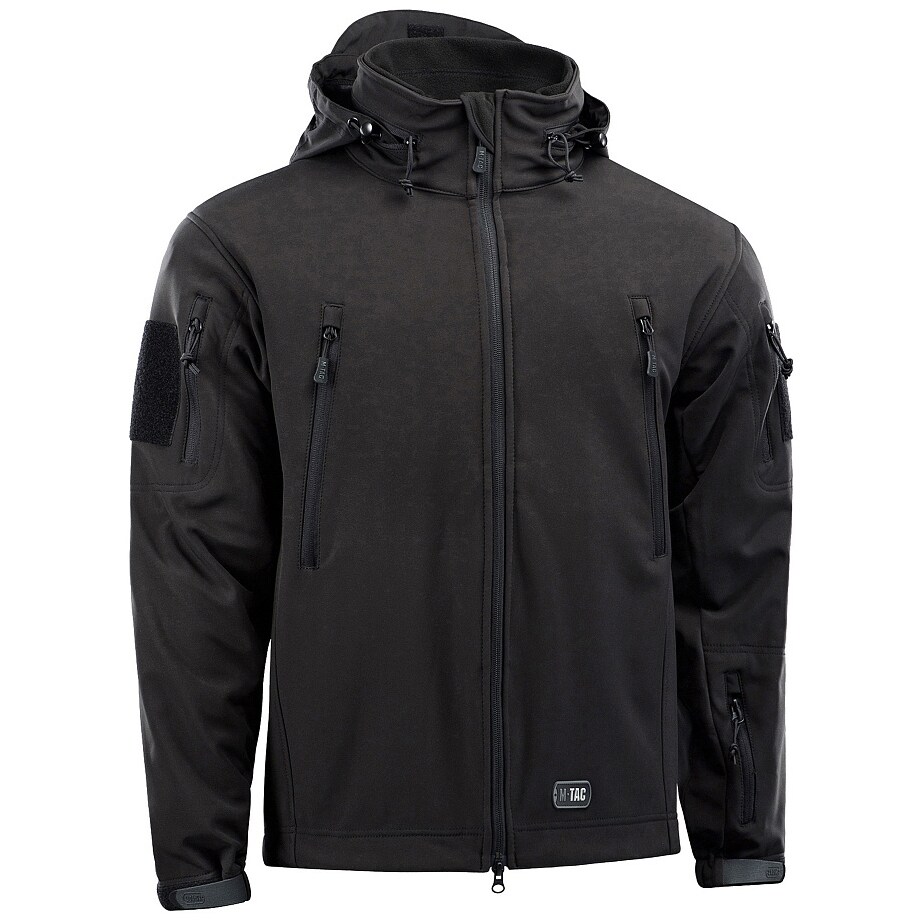 M-Tac Softshell Jacket with Lining - Black