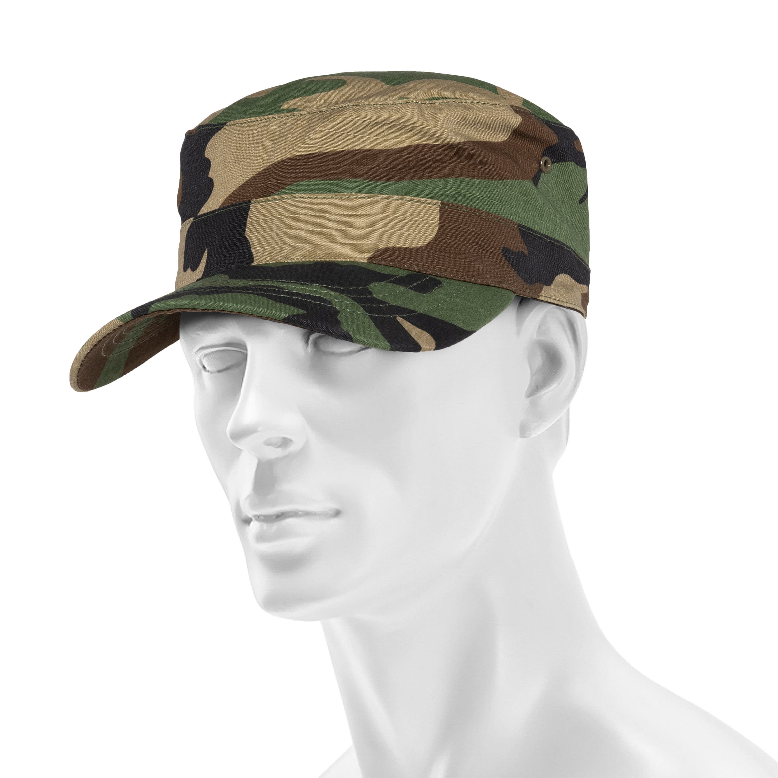 Patrol cap Helikon Combat PolyCotton Rip-Stop - US Woodland