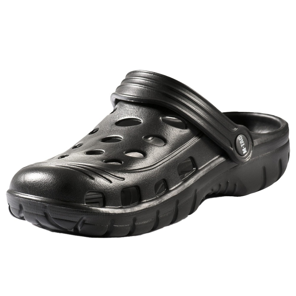 M -TAC Rubber Flip Flops Black