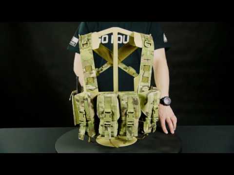 Direct Action Typhoon Chest Rig Tactical Vest - Adaptive Green