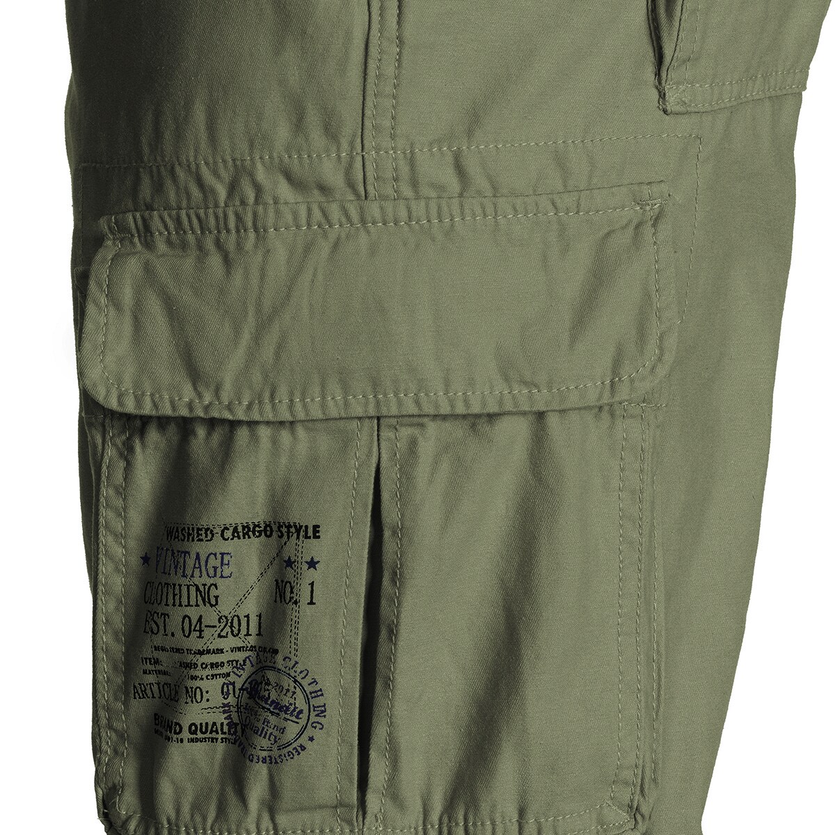 Brandit Pure Vintage Military Pants Olive