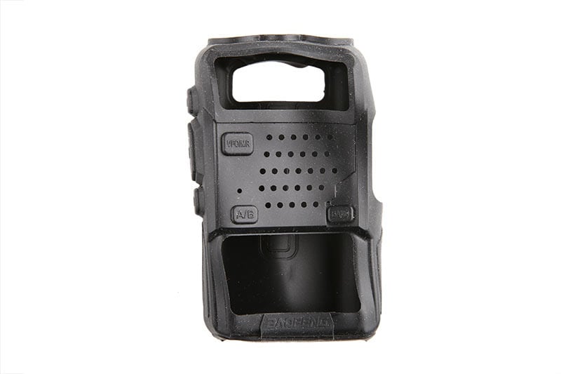 Baofeng UV-5R radio rubber protection overlay - Black