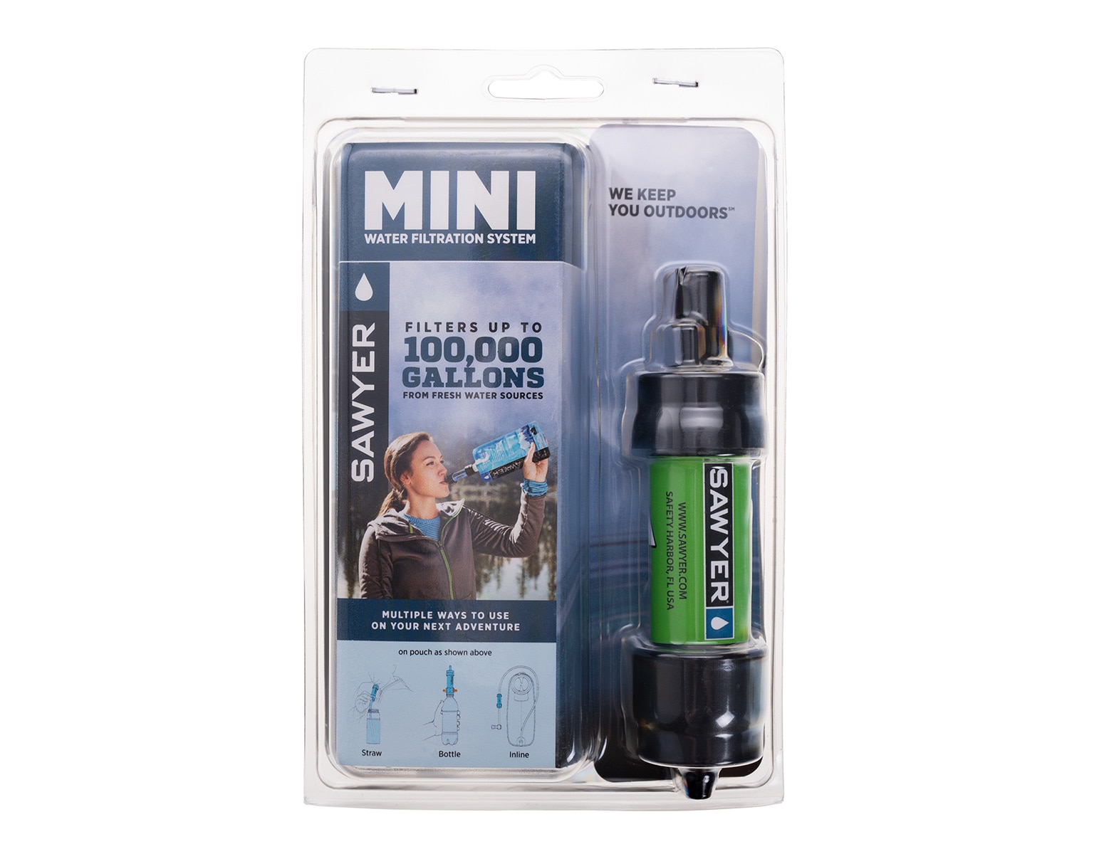 Sawyer Mini Water Filter - Green