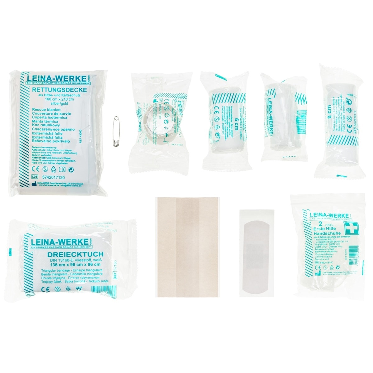 Vera Classic Mini Waterproof First Aid Kit - Blue