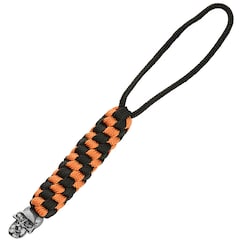 M-Tac Helix Skull Pendant - Black/Orange