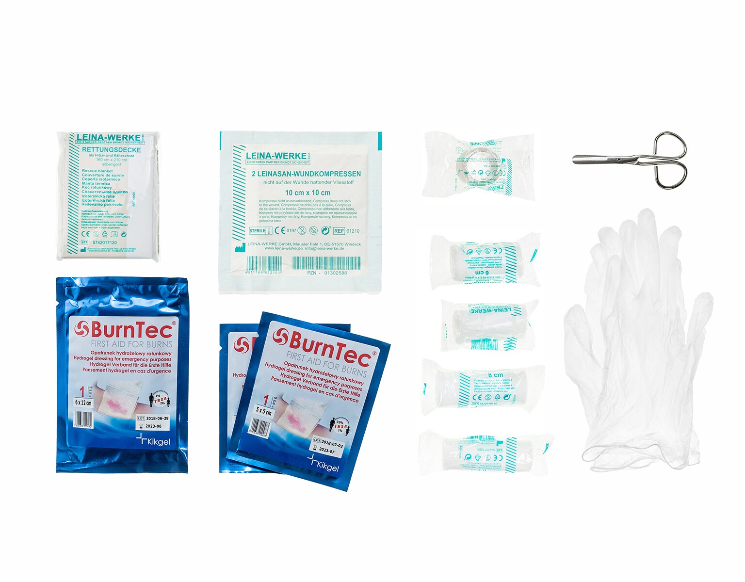 Vera First Aid Burn Kit