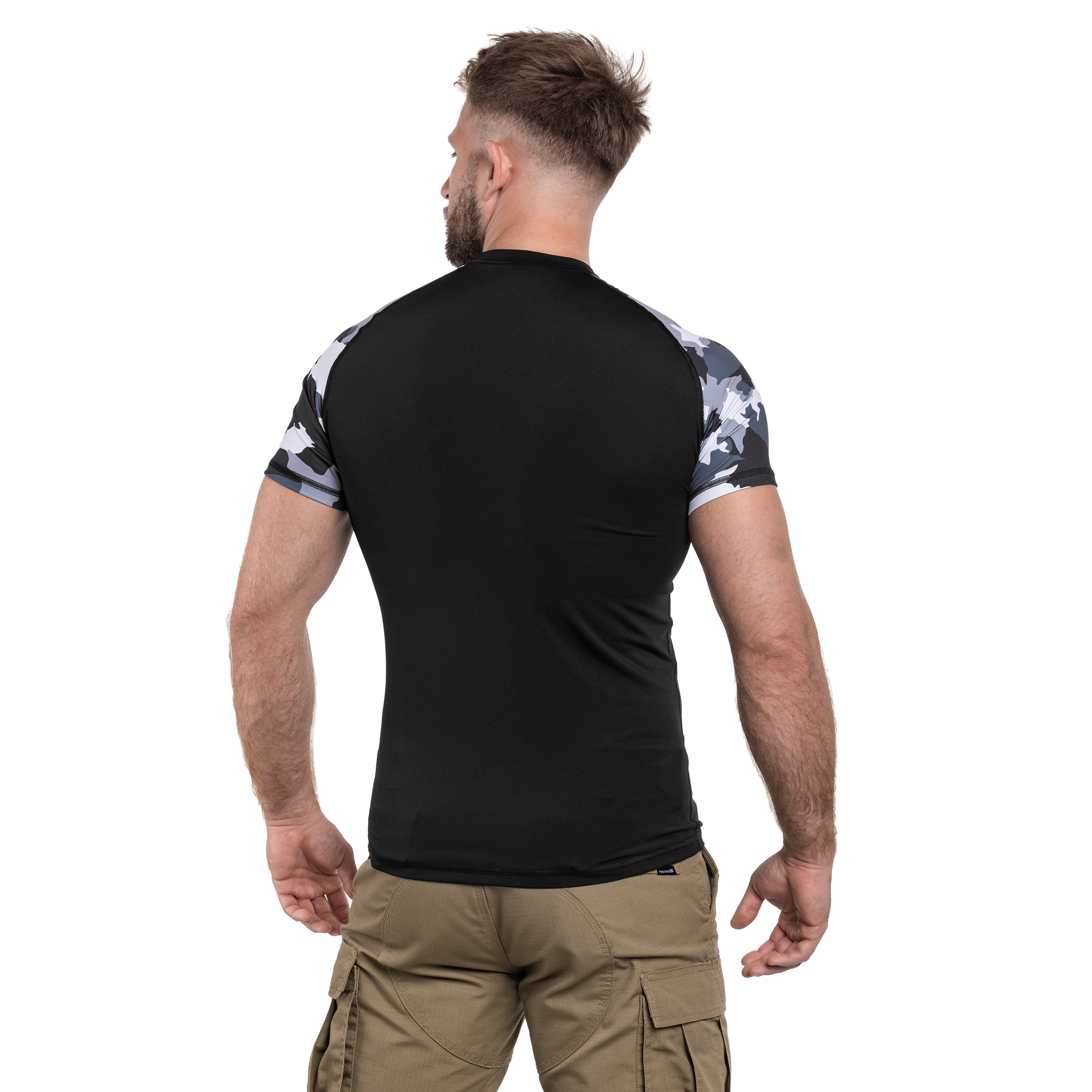 Greg Tactical Thermoactive T-Shirt - Camo/Black