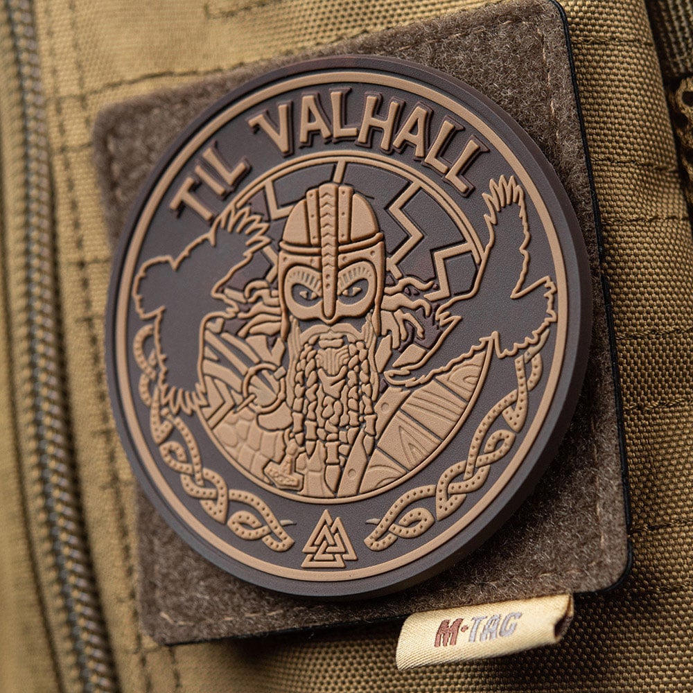 M-Tac Til Valhall PVC Coyote morale patch