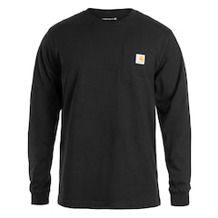 Carhartt Heavyweight Longsleeve Pocket - Black