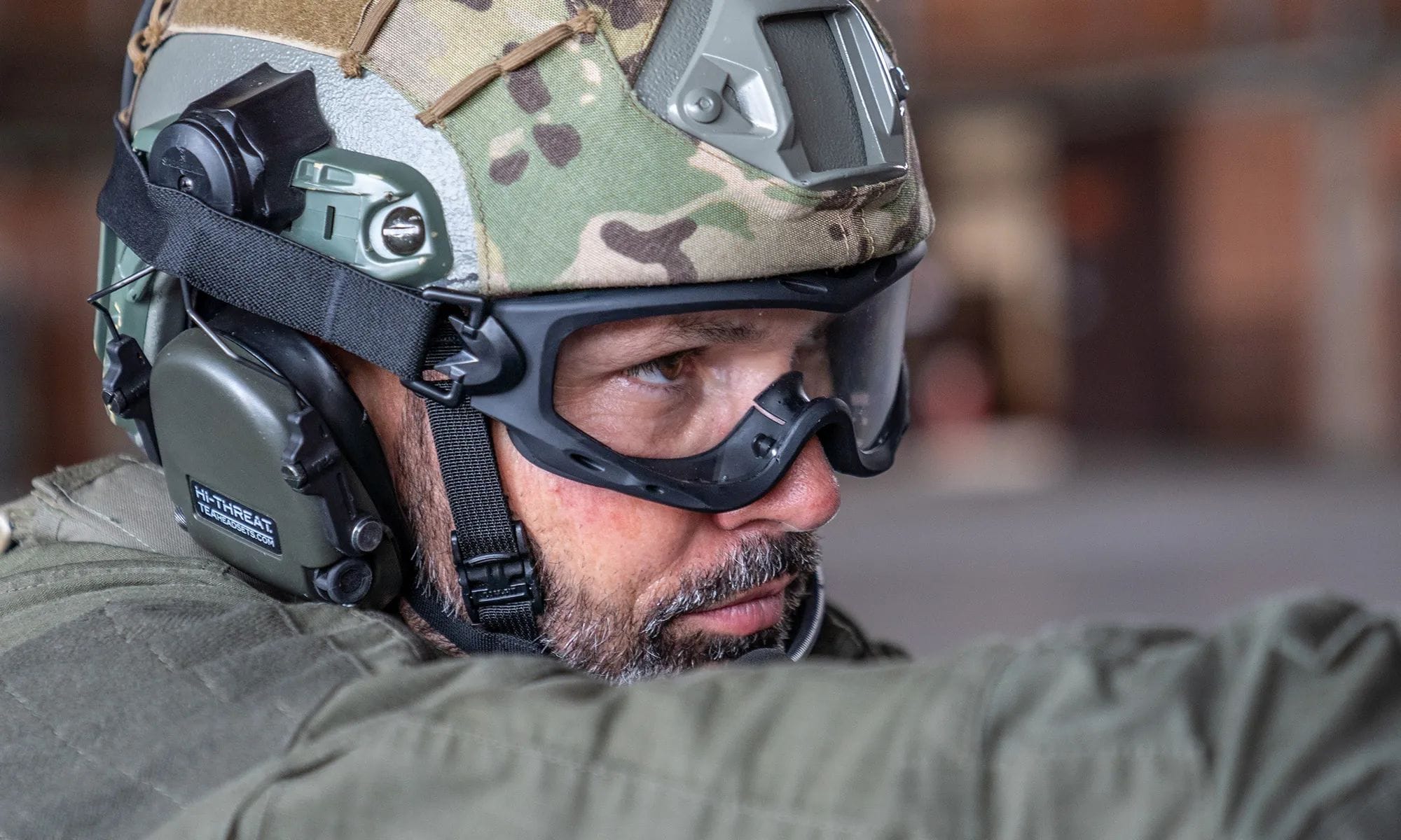 Wiley X Spear Set Safety Goggles 2in1 - Matte Black