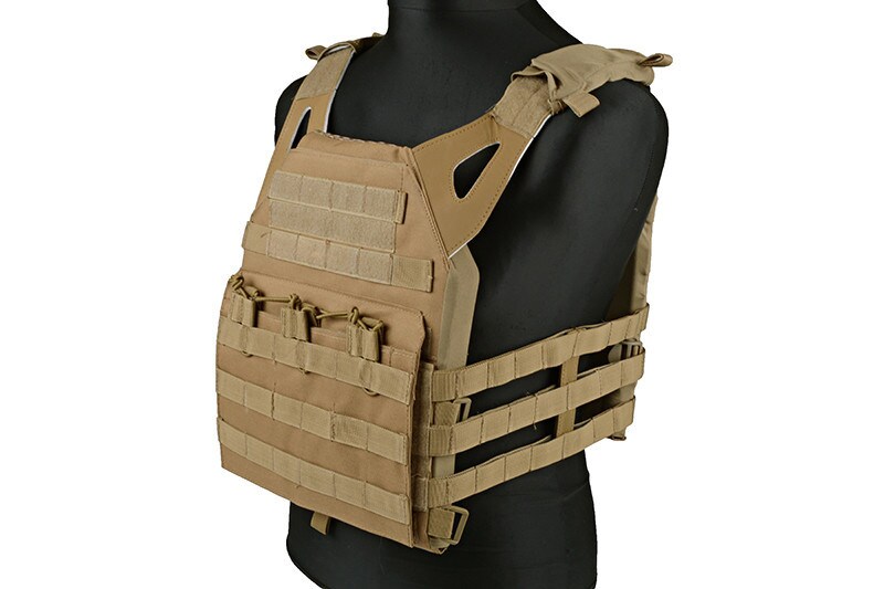 Jump type Tactical Vest - tan