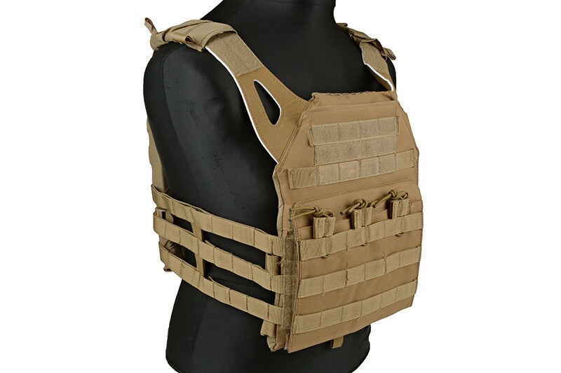 Jump type Tactical Vest - tan