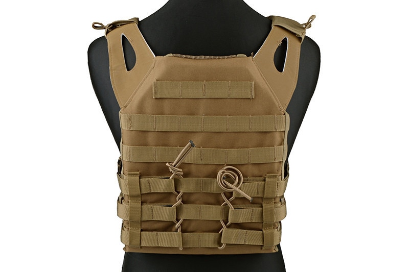 Jump type Tactical Vest - tan