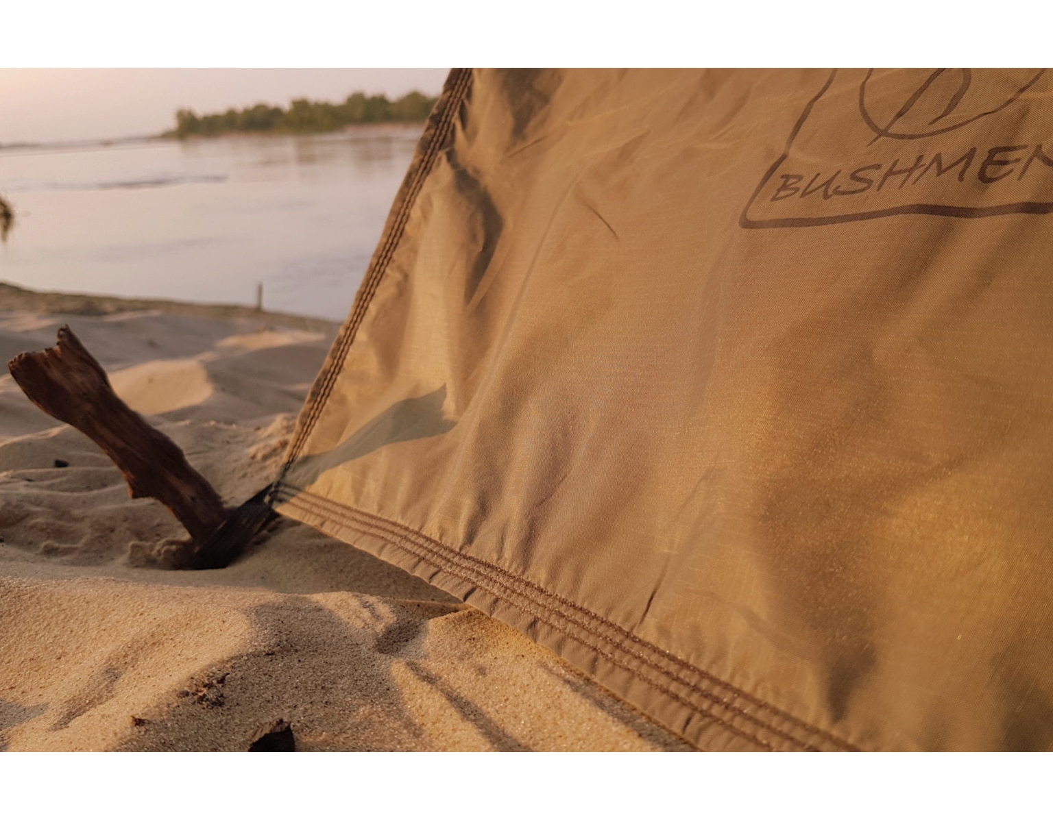 Bushmen Thermo Tarp with an insulating layer Camo