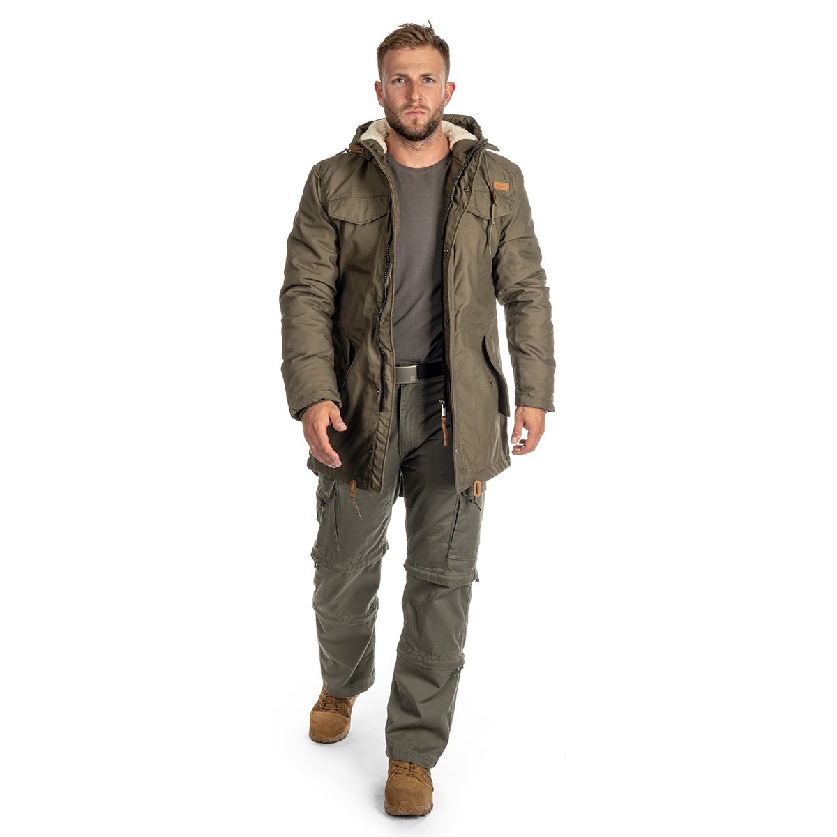 Brandit Marsh Lake Parka Jacket - Olive