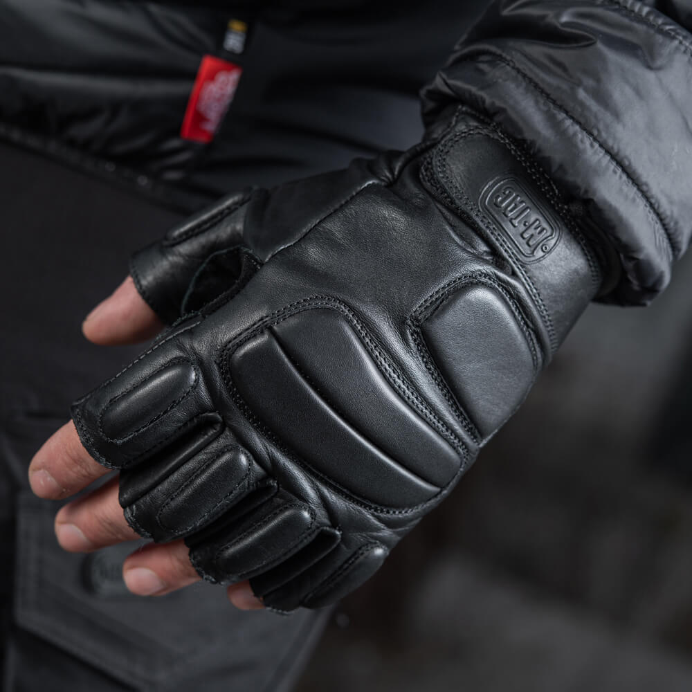 M-Tac Assault Tactical Mk.1 Fingerless Gloves - Black