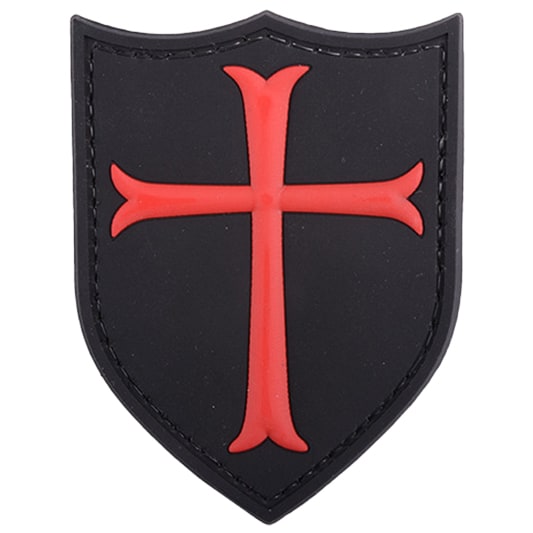 JTG Crusader 3D PVC patch - Black