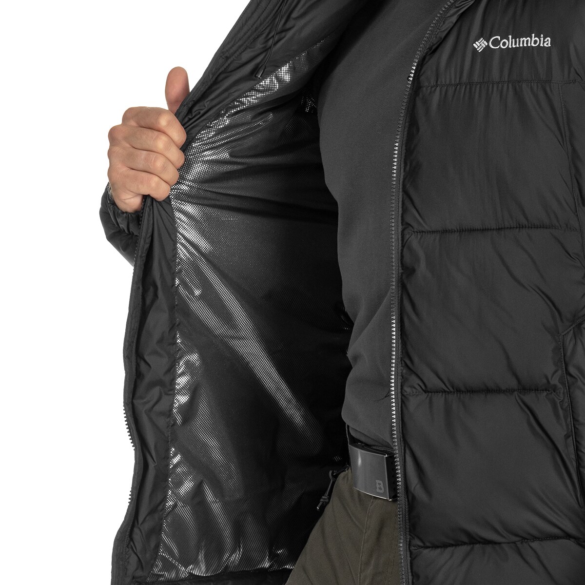 Columbia Pike Lake Hooded Jacket - Black