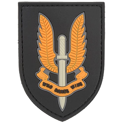 GFC Tactical 3D Patch - Who Dares Wins - orange