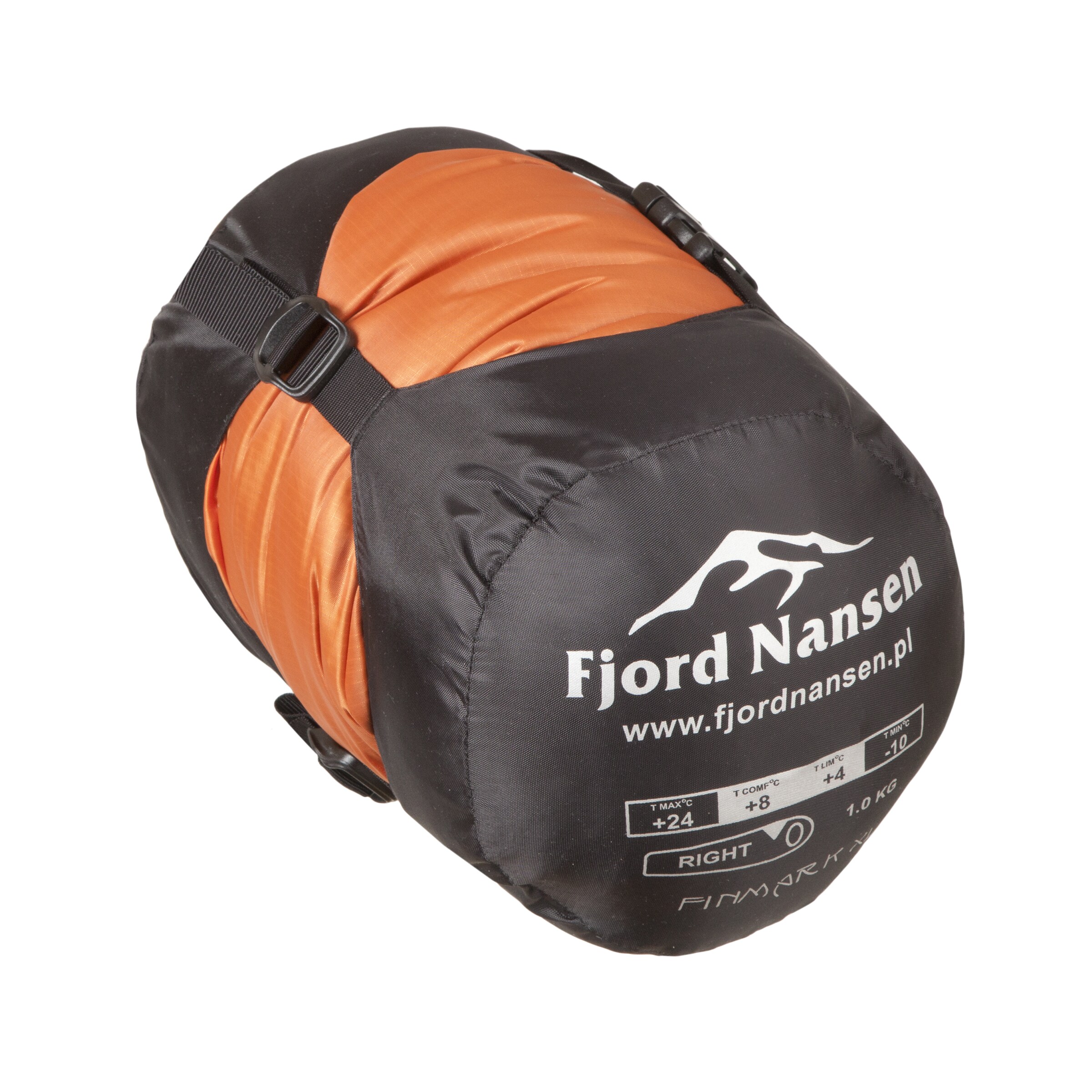 Fjord Nansen Finmark XL Carnelian 1000 g Sleeping Bag - left